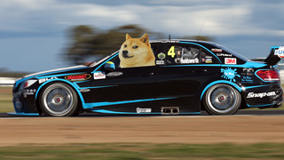 A Dogecoin Mercedes Might Race In Aussie-Rules NASCAR